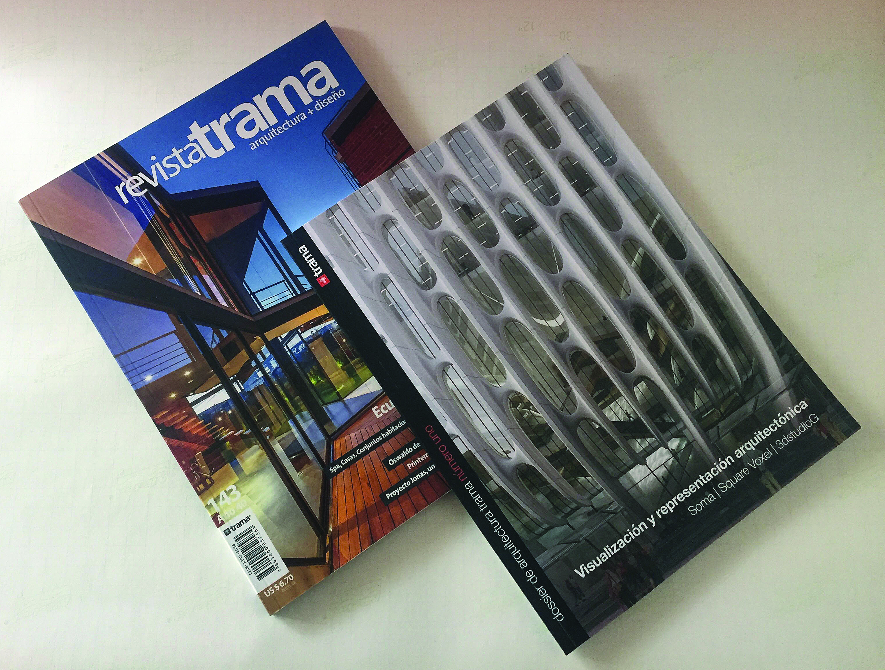 Revista Trama ahora con Dossier sobre visualización arquitectónica